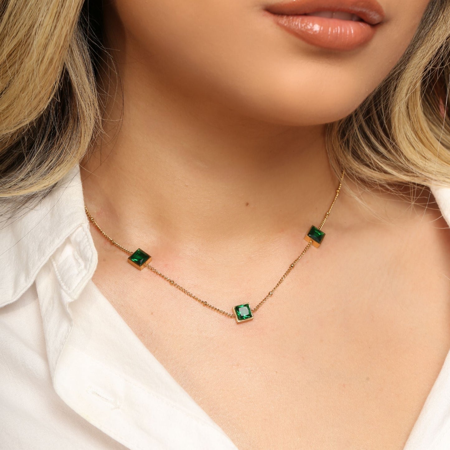 Vert Aria Chain Necklace