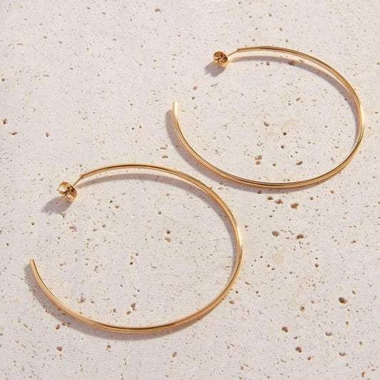 Beatriz Gold Hoops