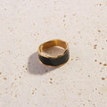 Cecilia Black Ring