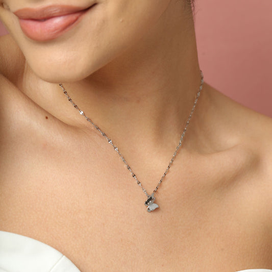 Corda Silver Necklace