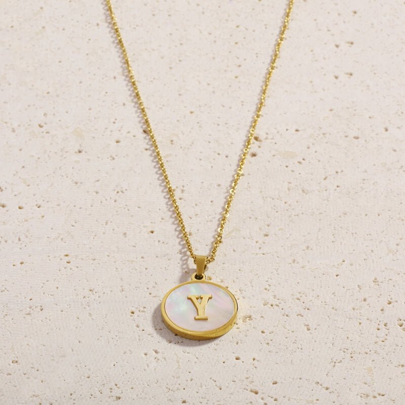 Shell Letter Necklaces 2.0