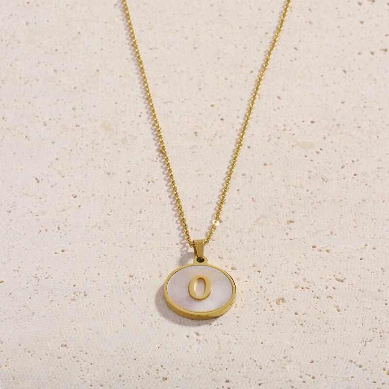 Shell Letter Necklaces 2.0