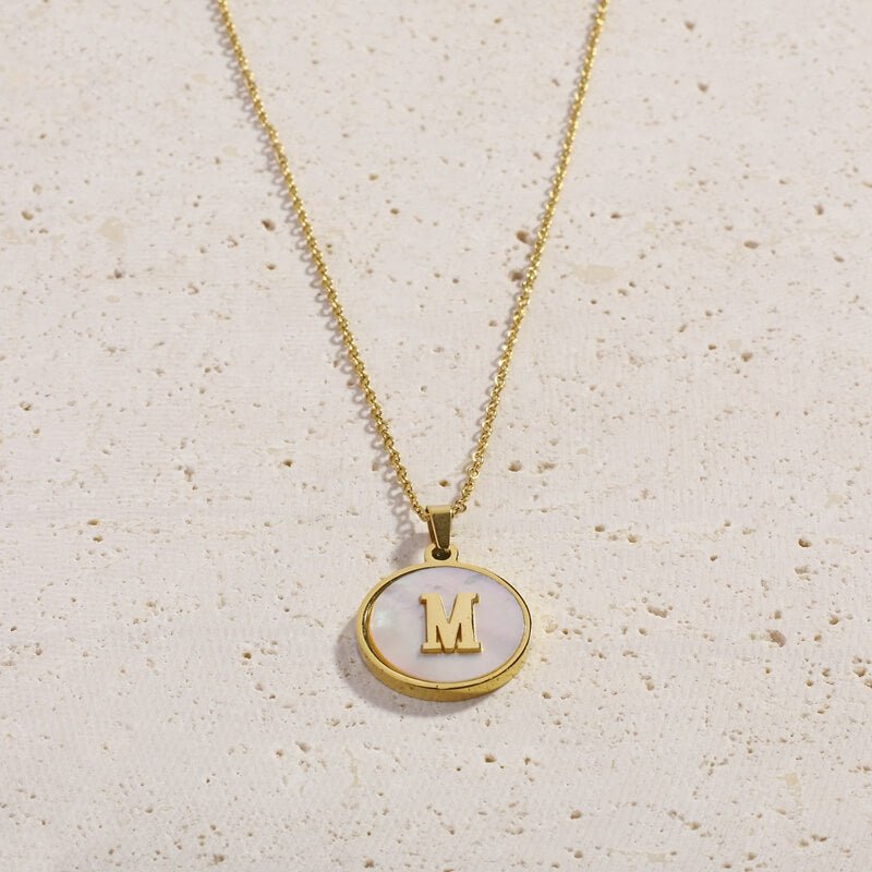 Shell Letter Necklaces 2.0