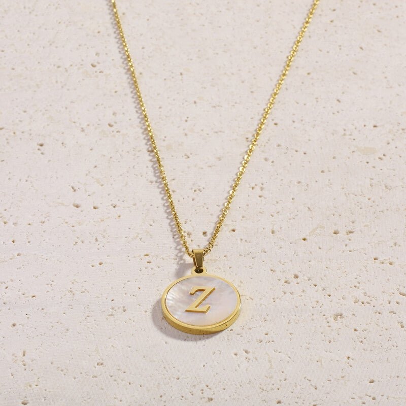 Shell Letter Necklaces 2.0