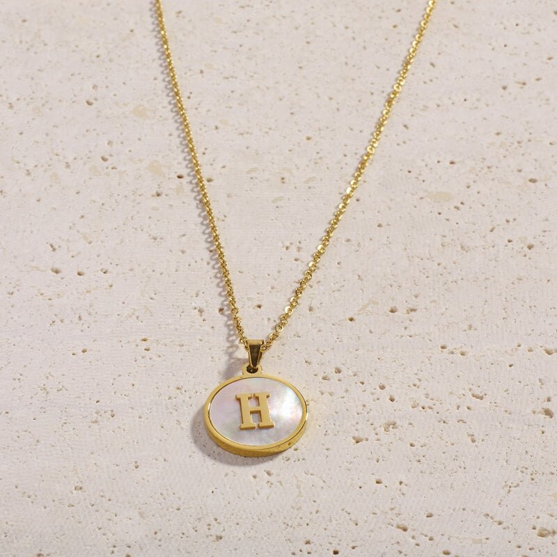 Shell Letter Necklaces 2.0
