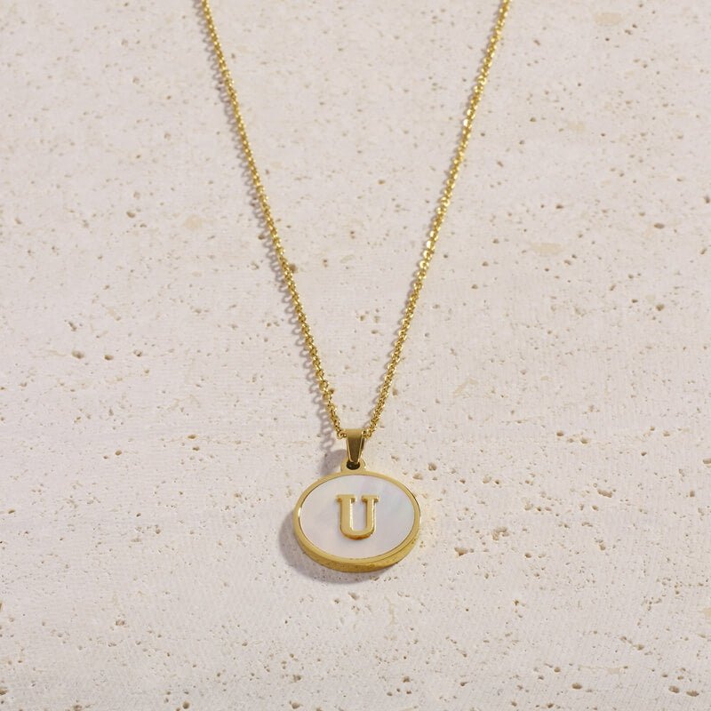 Shell Letter Necklaces 2.0