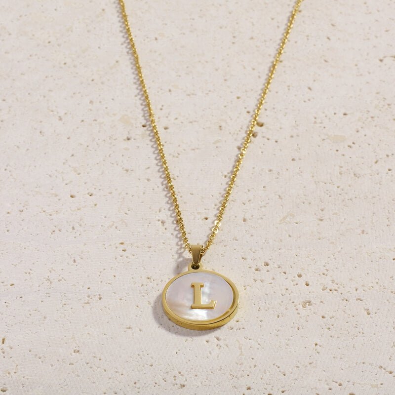 Shell Letter Necklaces 2.0