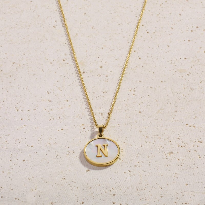 Shell Letter Necklaces 2.0