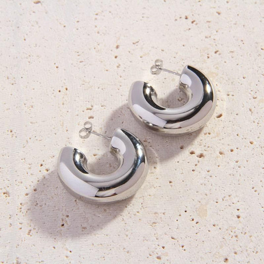 Silver Alma Earrings