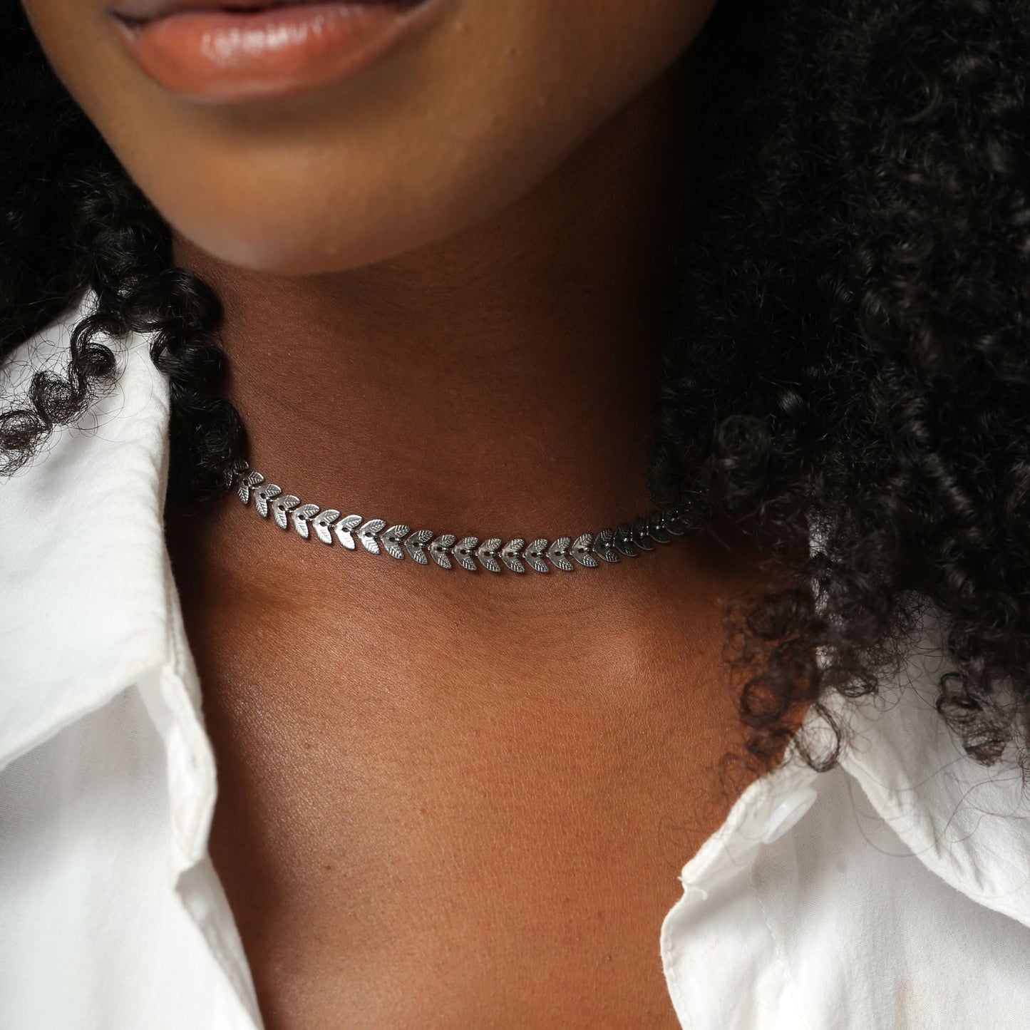 Silver Antonella Necklace