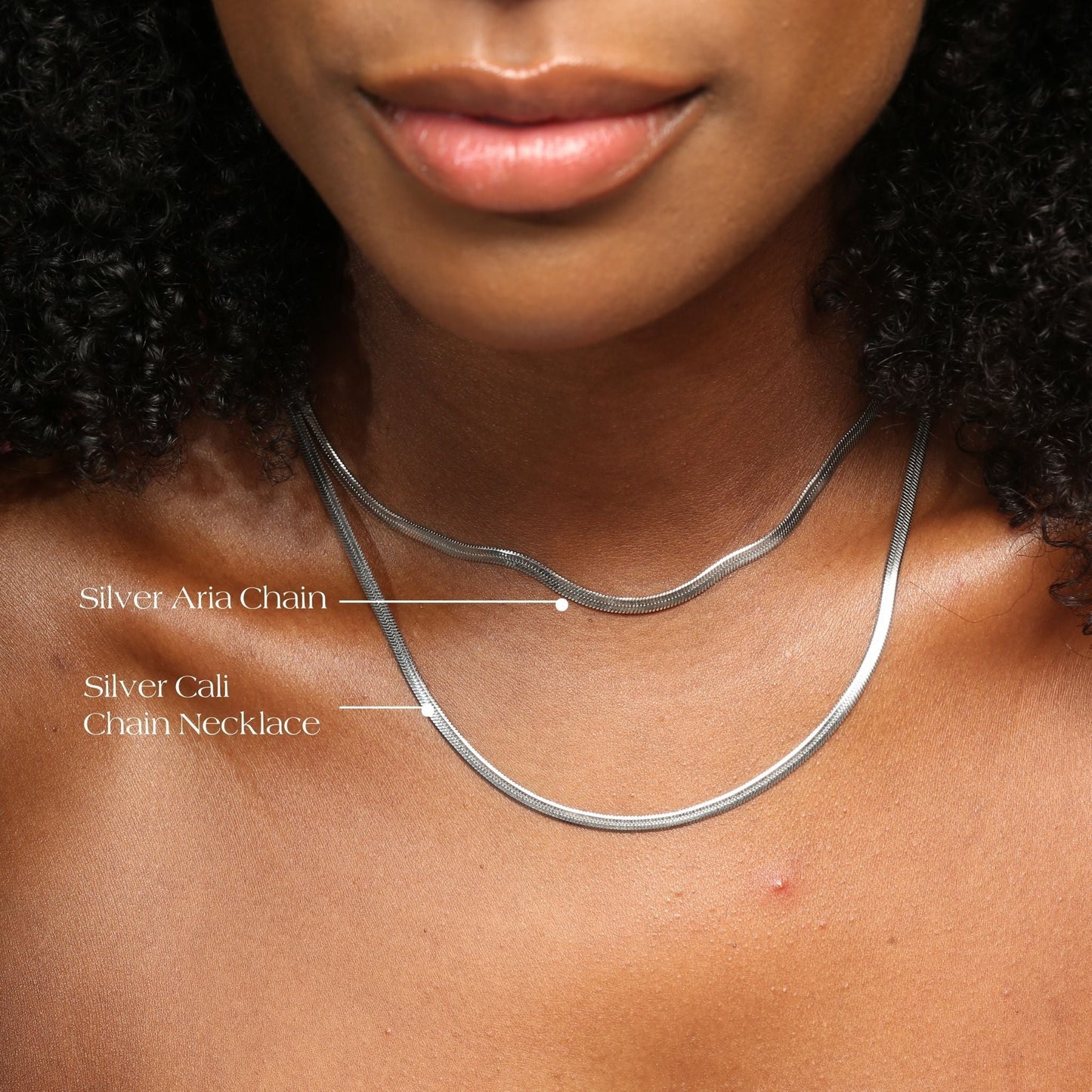 Silver Cali Chain Necklace
