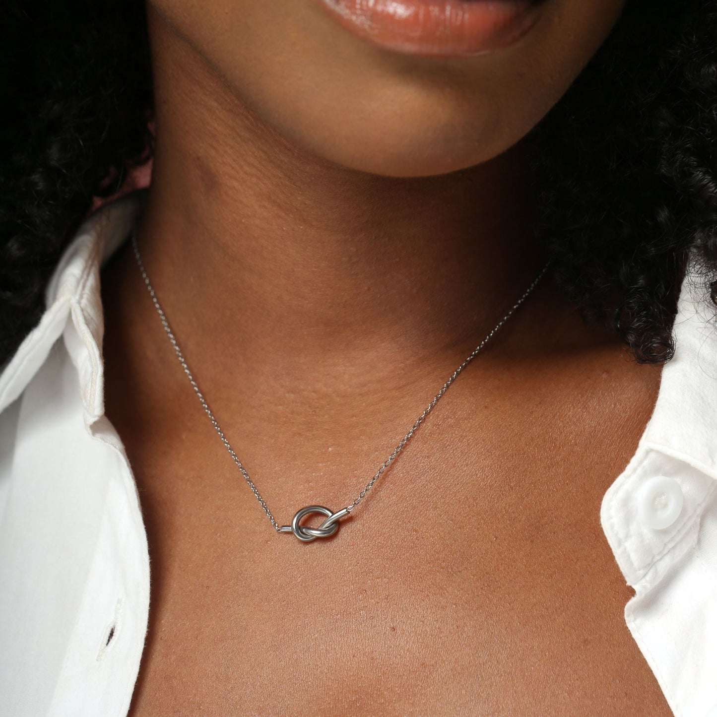 Silver Izabel Necklace