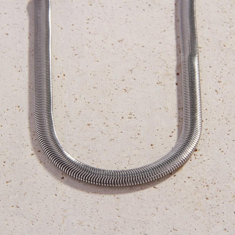 Silver Seville Choker Chain